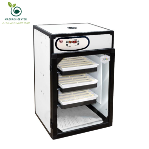 دستگاه جوجه کشی آژاکس 126 عددی مزرعه سنتر با بدنه PVC سه لایه