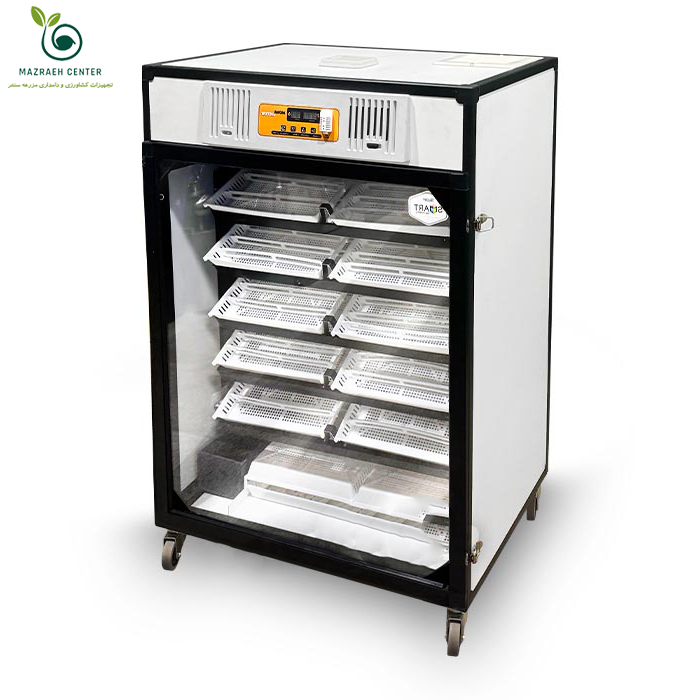 دستگاه جوجه کشی 420 تایی مزرعه سنتر با بدنه PVC چند لایه